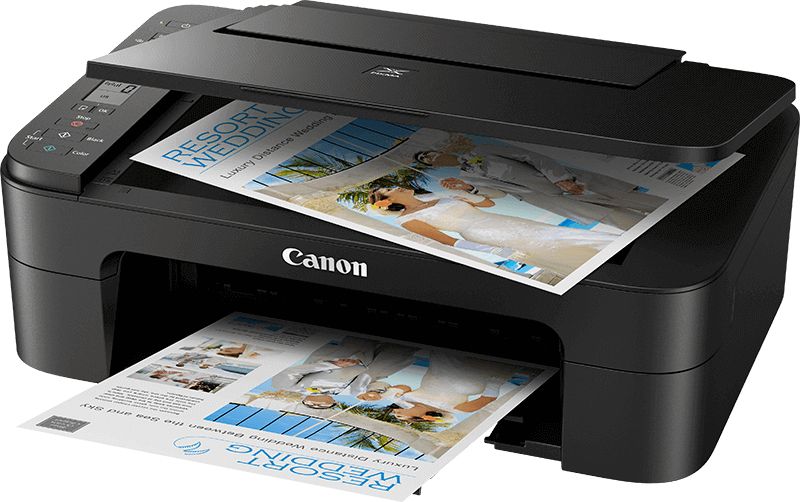 Imprimanta inkjet color Canon ts3350, A4, USB 2.0, Wi-Fi, 7.7 ppm negru, 4 ppm color