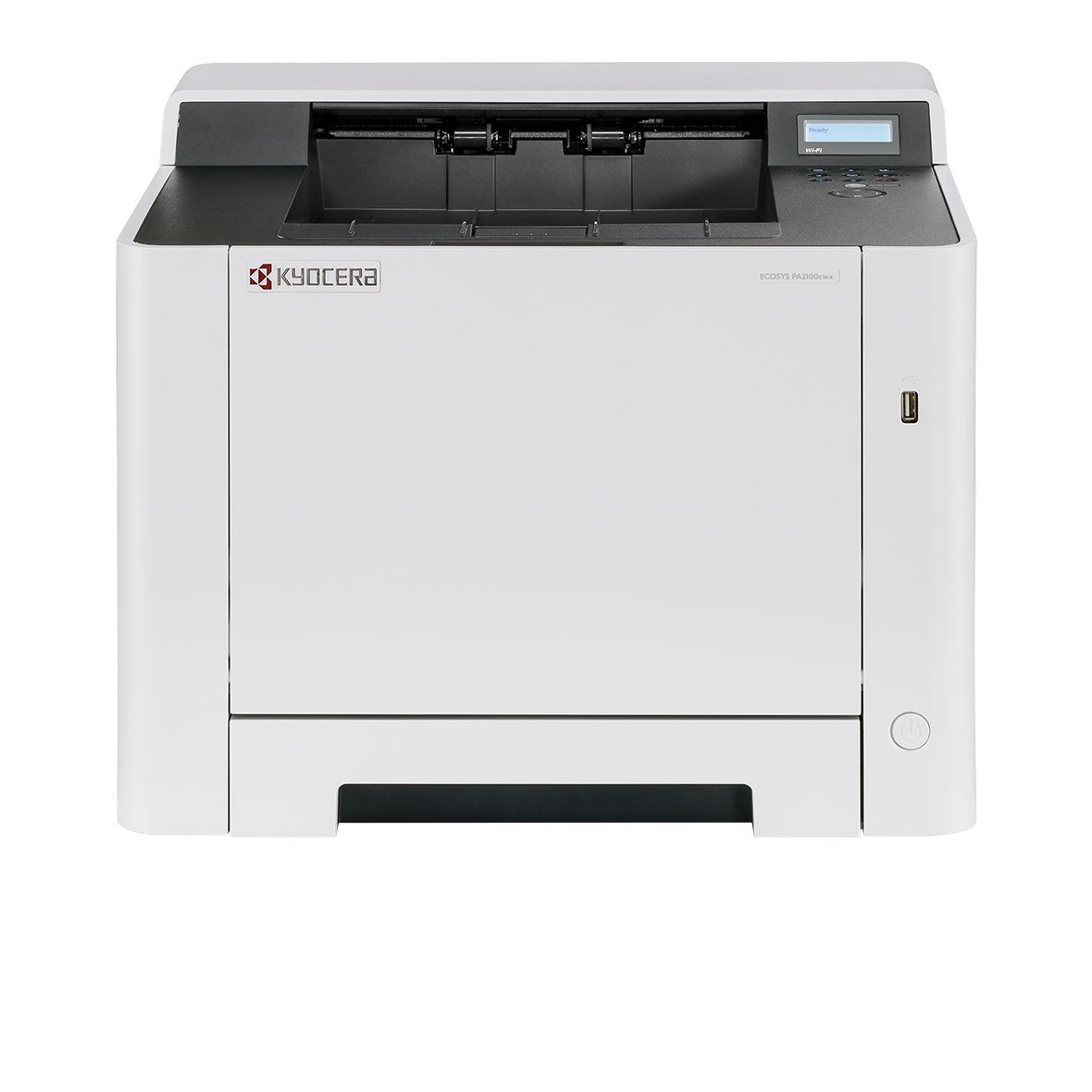 Imprimanta laser color Kyocera PA2100cwx, A4, duplex, USB 2.0, Wi-Fi, 21 ppm negru, 21 ppm color