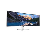 Monitor 49 inch LED Dell UltraSharp U4924DW 5120 x 1440 pixeli, 60 Hz, 5 ms, Negru/Argintiu