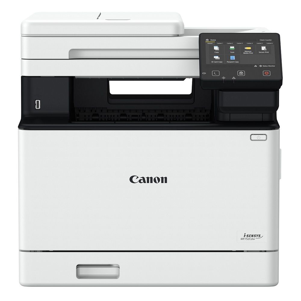 Imprimanta multifunctionala laser color Canon MF752Cdw, A4, ADF, USB 2.0, Wi-Fi, 33 ppm
