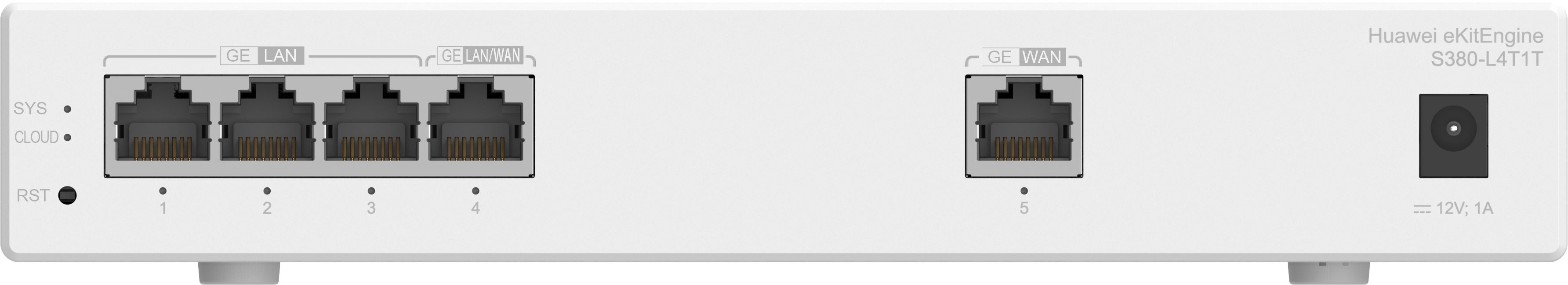 Huawei Huawei Gateway S380-L4T1T, 1*GE WAN, 4*GE LAN