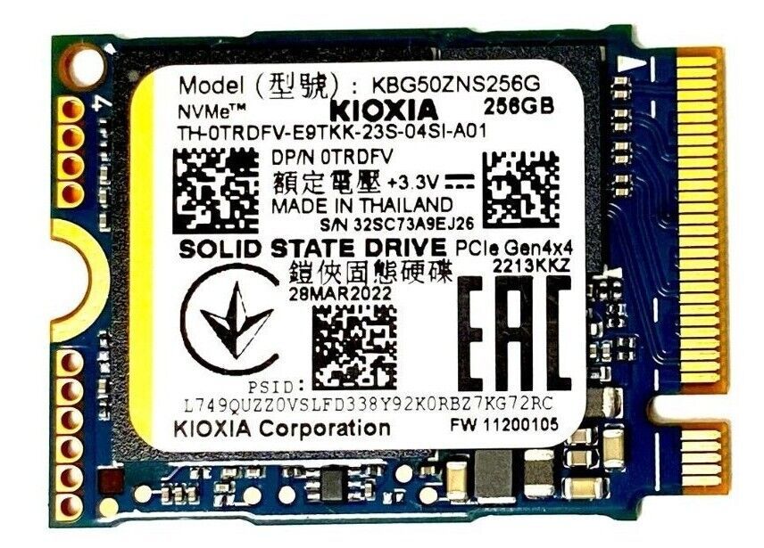 KIOXIA SSD Kioxia BG5 256 GB NVMe M.2 2230