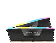 Memorie Corsair Vengeance 64 GB DDR5 6000 MHz CL30, kit 2 x 32 GB, EXPO, Negru, RGB