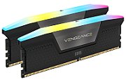 Memorie Corsair Vengeance 64 GB DDR5 6000 MHz CL30, kit 2 x 32 GB, EXPO, Negru, RGB