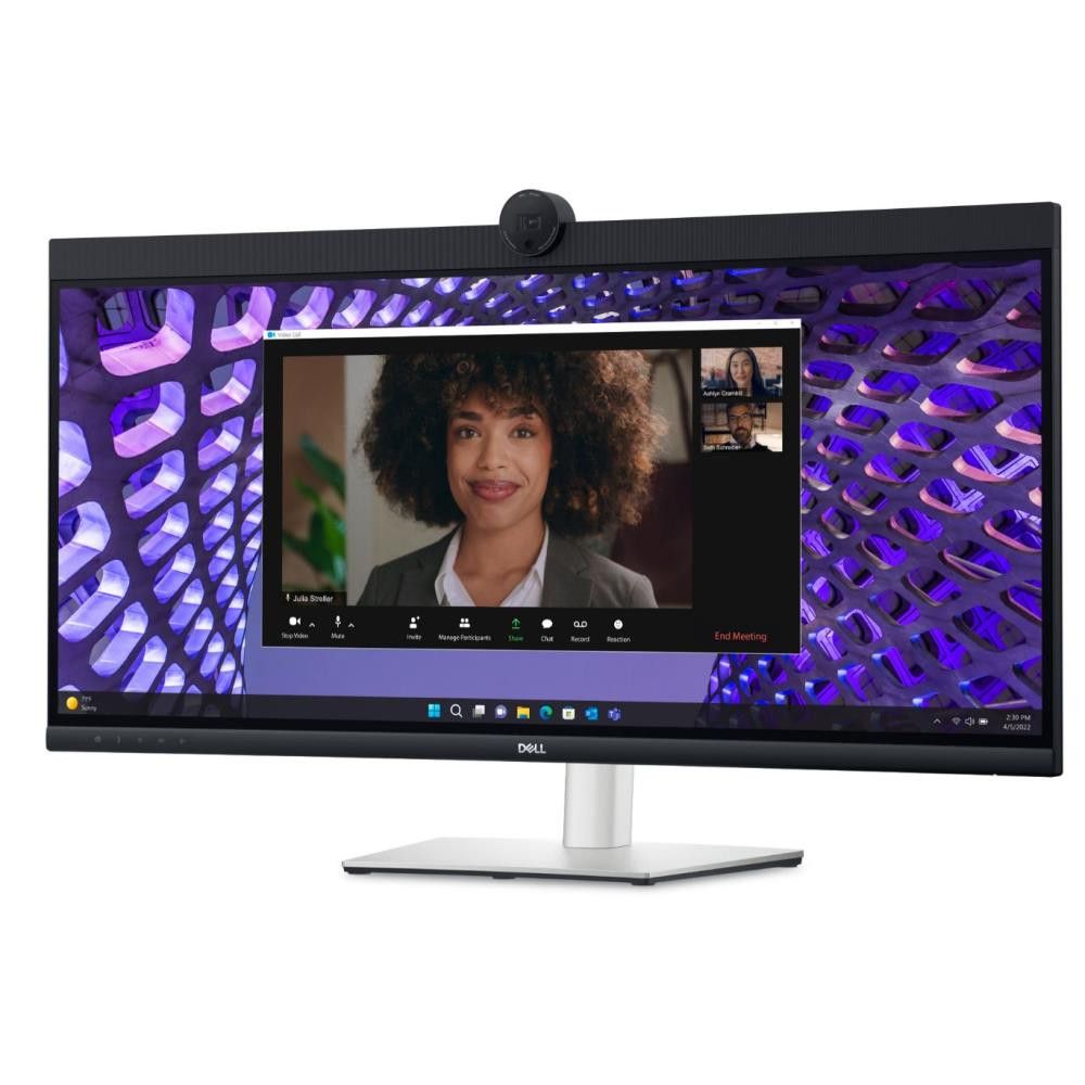 Monitor 34 inch LED Dell P3424WEB 3440 x 1440 pixeli, 60 Hz, 5 ms, Negru
