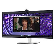 Monitor 34 inch LED Dell P3424WEB 3440 x 1440 pixeli, 60 Hz, 5 ms, Negru