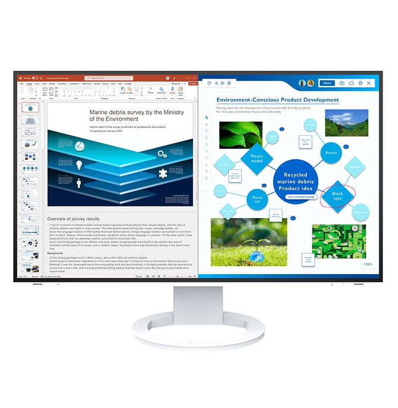 Eizo EIZO FlexScan EV2781 68.6 cm (27 ) 2560 x 1440 pixels Quad HD LED White