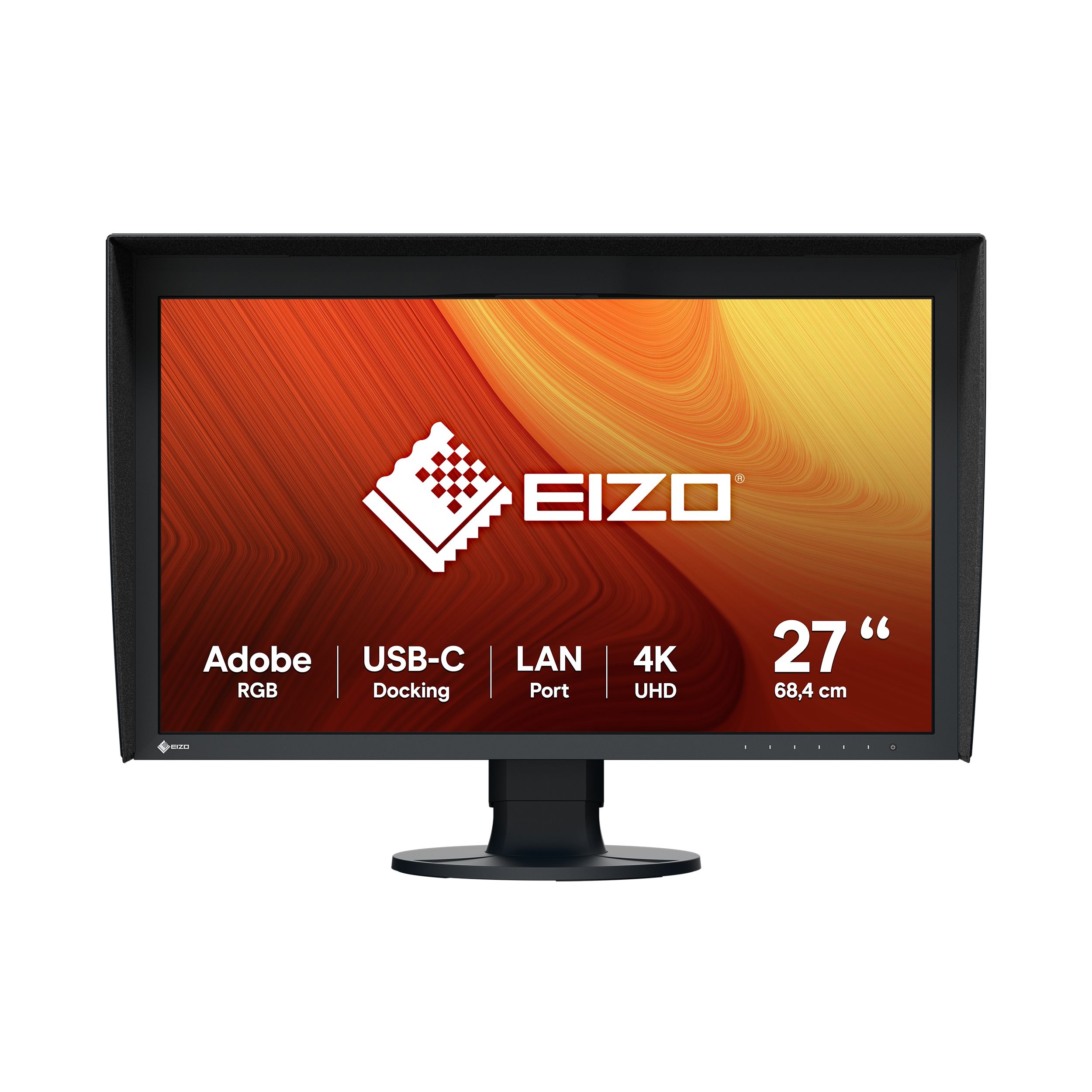 EIZO ColorEdge CG2700X computer monitor 68.6 cm (27 ) 3840 x 2160 pixels 4K Ultra HD LCD Black