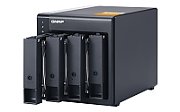 QNAP TL-D400S storage drive enclosure HDD/SSD enclosure Black, Grey 2.5/3.5 