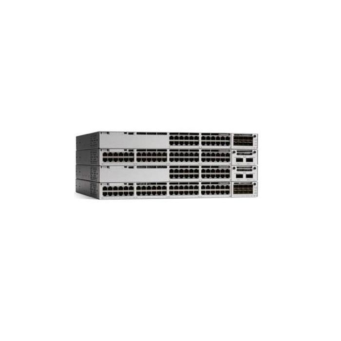 Switch Cisco C9300-48P-E, 48 porturi 10 / 100 / 1000 MBs