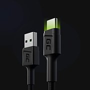 Green Cell KABGC06 cabluri USB 1,2 m USB A USB C Negru