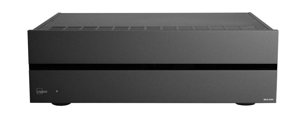 Amplificator de putere 8 canale Lyngdorf MXA-8400, 8 x 200 W in 8 Ohmi, Purifi