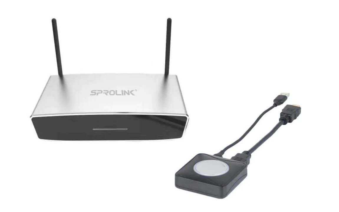 SPROLINK T9 GoShare-Sistem de prezentare wireless,16 participanti conectati, 9 imagini afisate simultan, 4 butoane