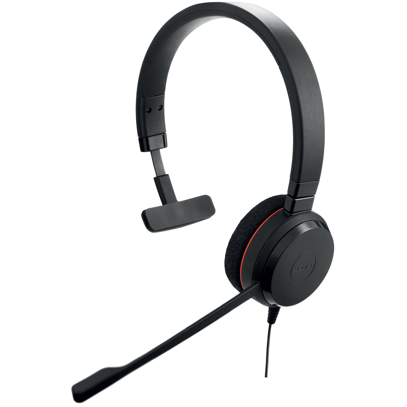 Jabra Evolve 20 UC Mono Căști Prin cablu Bandă de fixare pe cap Birou/Call center USB Tip-A Negru