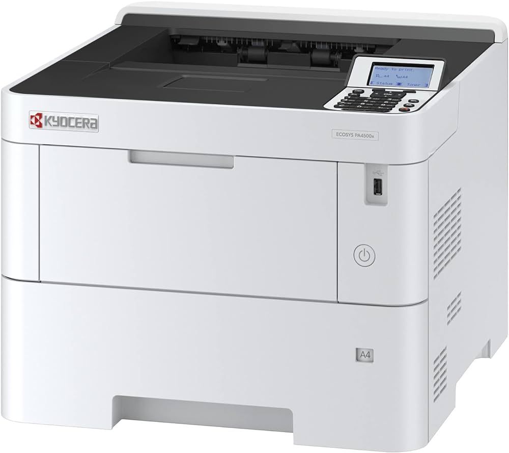 Imprimanta laser monocrom Kyocera PA4500x, A4, duplex, USB 2.0, 45 ppm