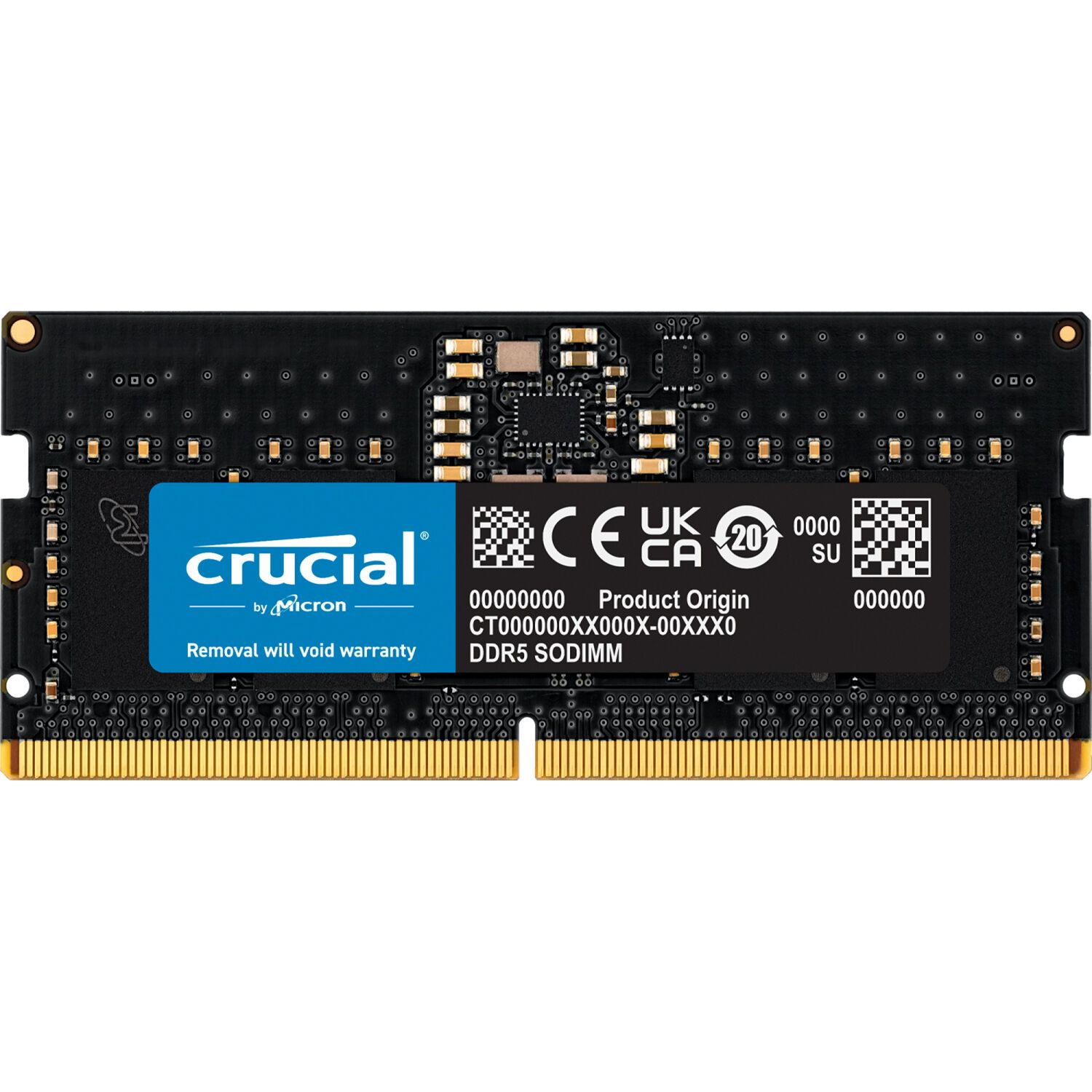 Memorie laptop Crucial CT8G48C40S5 8 GB FDDR5 4800 MHz CL40 
