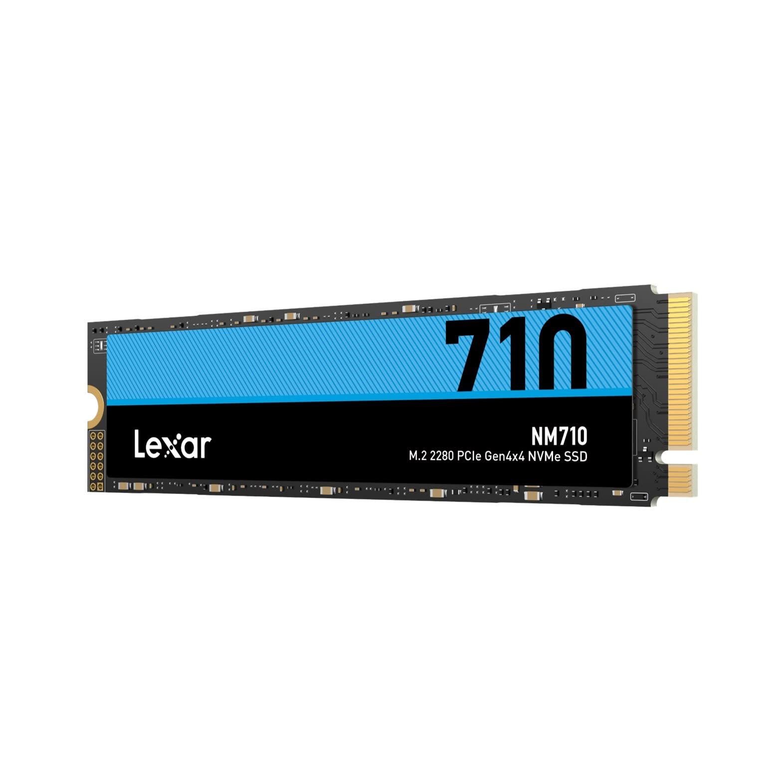 Lexar Lexar® 500GB High Speed PCIe Gen 4X4 M.2 NVMe, up to 5000 MB/s read and 2600 MB/s write, EAN: 843367129690