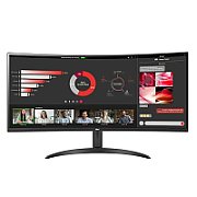 MONITOR LG 34WR50QC-B.AEU 34 inch, Curvature: Yes , Panel Type: VA, Resolution: 3440x1440, Aspect Ratio: 21:9,  Refresh Rate:100Hz, Response time GtG: 5ms, Brightness: 300 cd/m², Contrast (static): 3000:1, Viewing angle: 178°(H)/178°(V), Color Gamut (NTSC/sRGB/Adobe RGB/DCI-P3): sRGB 99% (CIE1931)