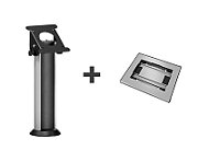 Stand de masa pt. tablete + suport  Vogel's pentru tablete cu dimensiunile de minim 236x166x3mm si maxim 285x186x10mm