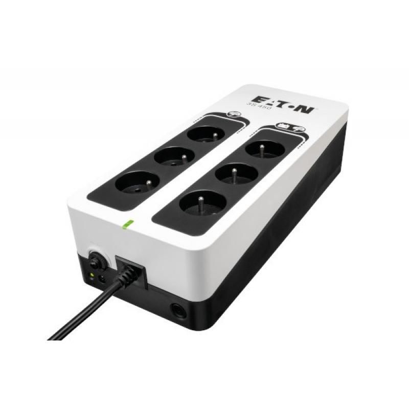 Eaton 3S450F surse neîntreruptibile de curent (UPS) Standby (Offline) 0,45 kVA 270 W 6 ieșire(i) AC