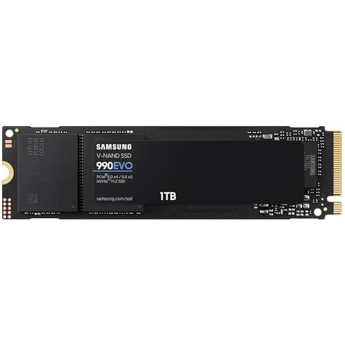 Samsung SSD M.2 (2280) 1TB Samsung 990 EVO (PCIe/NVMe) TCG Opal Encryption 2.0