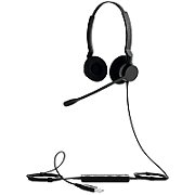 Jabra Biz 2300 Duo USB UC Căști Prin cablu Bandă de fixare pe cap Birou/Call center USB Tip-A Negru