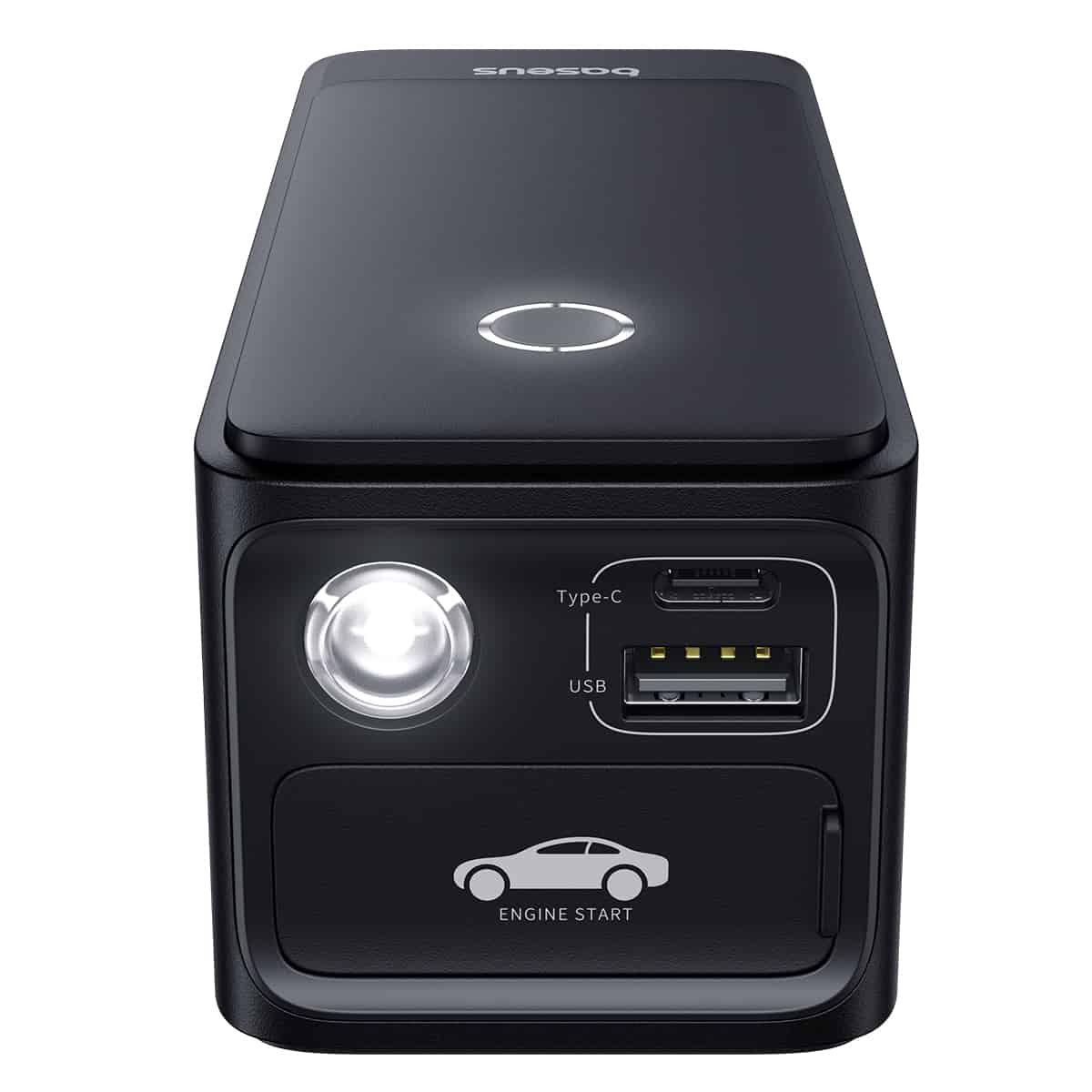 STARTER auto Baseus Super Energy Alpha pentru pornire baterie auto 6000mAh, 600A, USB, negru  C00259200121-00  (timbru verde 0.8 lei) -  6932172635909