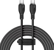 CABLU alimentare si date Baseus Pudding, Fast Charging Data Cable pt. smartphone, USB Type-C la USB Type-C 100W, 2m, negru  P10355702111-01  (timbru verde 0.08 lei) - 6932172634025