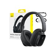 CASTI Baseus Bowie H1i, pt smartphone, wireless, bluetooth 5.3, microfon pe casca, noise cancelation, Hi-Res Sound, 100 ore viata baterie, negru  A00050402113-00  (timbru verde 0.18 lei) - 6932172631710