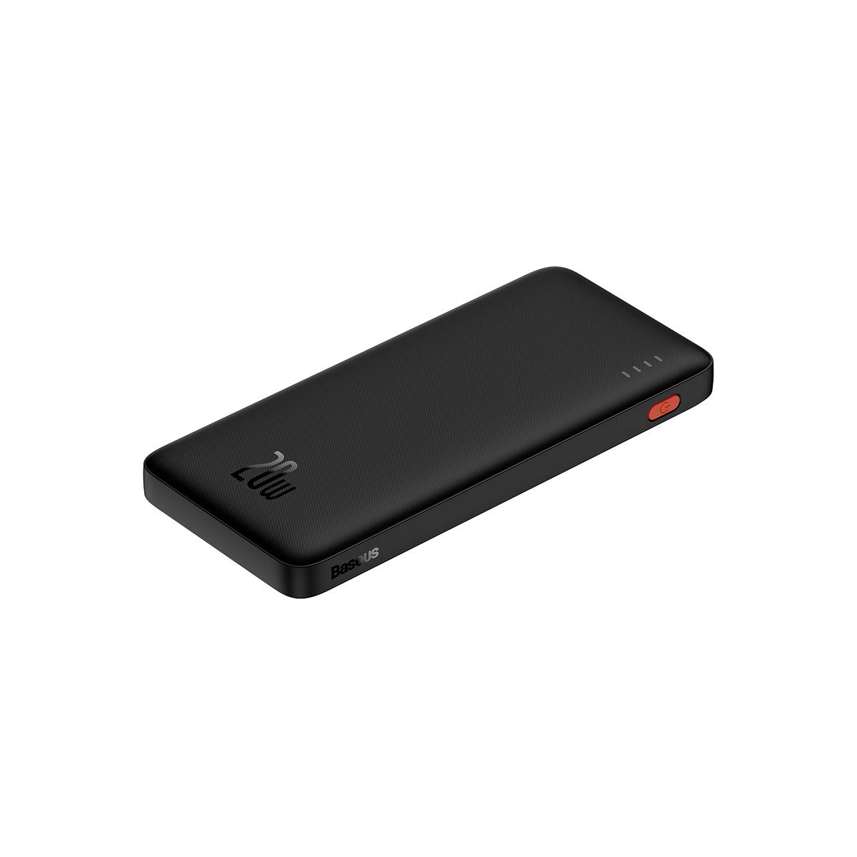 POWER BANK Baseus Airpow, 10000mAh, 20W, 1 x USB 1 x USB Type-C, total 3A, negru,  PPQD090001  (timbru verde 0.18 lei) - 6932172626884