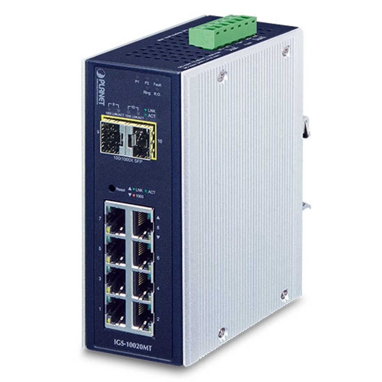 Planet PLANET IGS-10020MT switch-uri Gestionate L2+ Gigabit Ethernet (10/100/1000) Negru