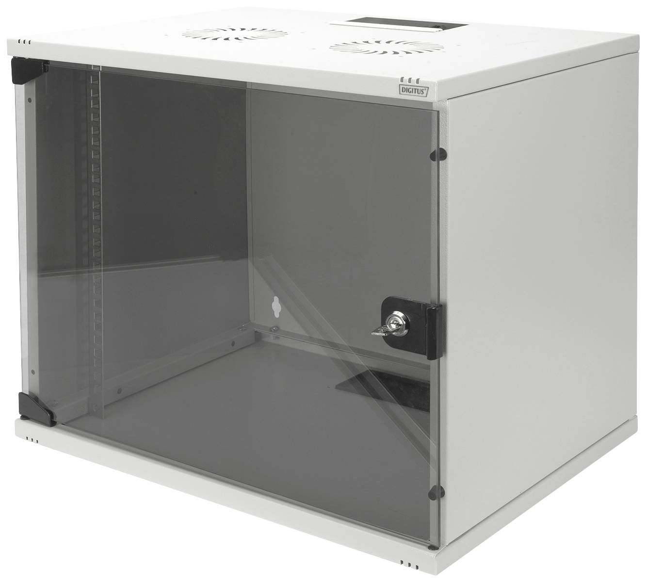 Digitus DN-19 09-U-S-1 rack-uri 9U Raft montat pe perete Gri