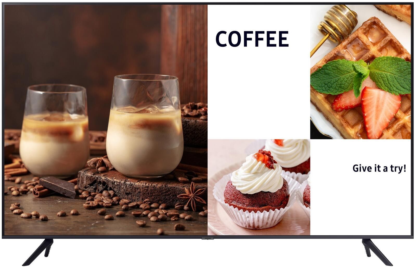 Samsung LH43BECHLGUXEN Afișaj Semne Panou informare digital de perete 109,2 cm (43 ) LED Wi-Fi 4K Ultra HD Negru Procesor încorporat Tizen