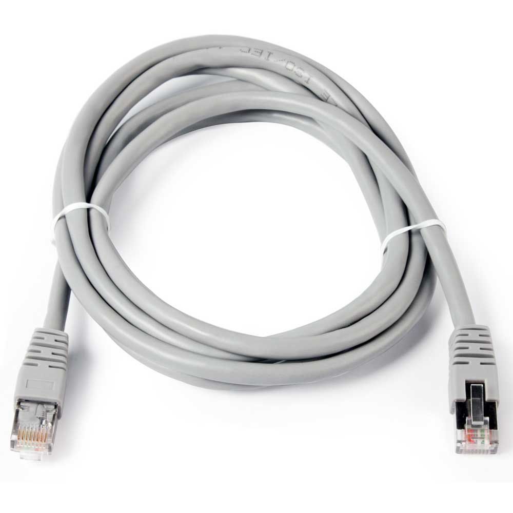 CAT 6 S-FTP patch cord, Cu, LSZH AWG 27/7, length 0.5 m, grey