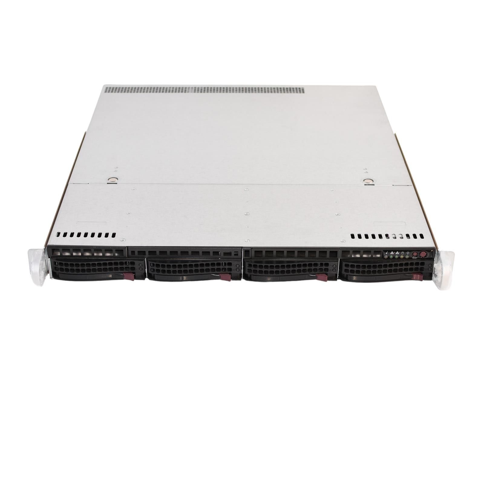 Supermicro CSE-813MFTQC-350CB carcase PC Cabinet metalic Negru 350 W