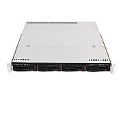 Supermicro CSE-813MFTQC-350CB carcase PC Cabinet metalic Negru 350 W
