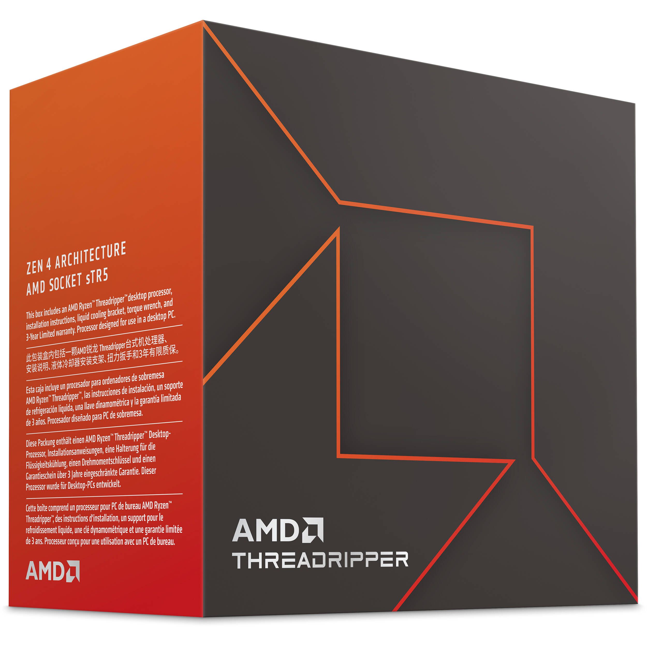 Procesor AMD Ryzen Threadripper 7970X, 32C / 64T, 4.00 - 5.30 GHz, 160 MB cache, 350 W, Box