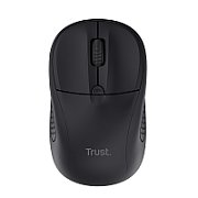 Mouse Trust Wireless optic, rezolutie 1600 DPI, negru