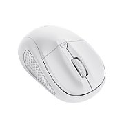 Mouse Trust Wireless Optical rezolutie maxima 1600 DPI, 4 butoane, 2 baterii tip AAA, alb