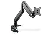 Single Gas Spring Monitor Desk Mount 35 , 15 kg max. black