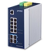 Planet PLANET IGS-6325-8T4X switch-uri Gestionate L3 Gigabit Ethernet (10/100/1000) Albastru, Gri