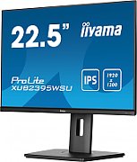 Monitor 22.5 inch LED IIyama ProLite XUB2395WSU-B5 1920 x 1200 pixeli, 75 Hz, 4 ms, Negru