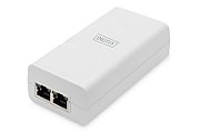 Gigabit Ethernet PoE Injektor, 802.3af, white 802.3af, 15,4 W small housing, white