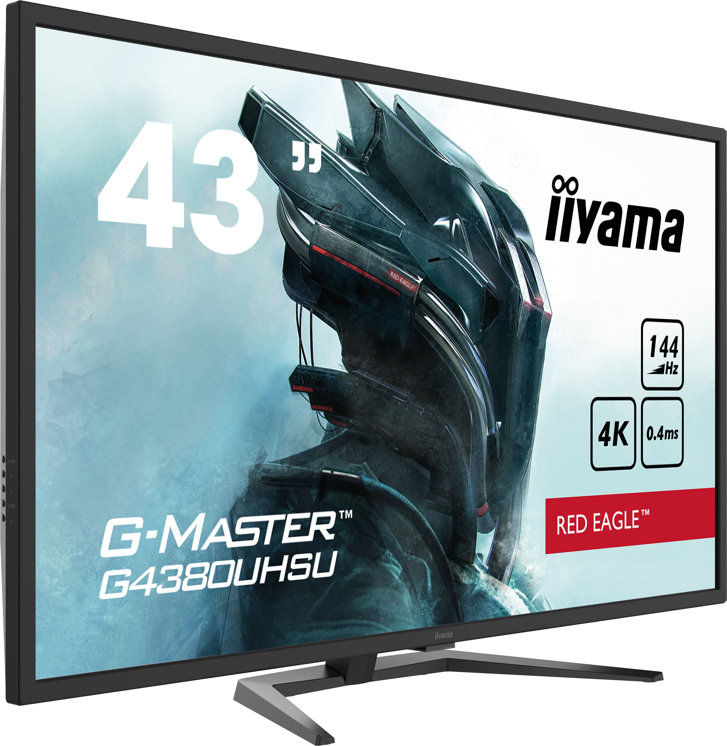 Monitor 42.5 inch LED IIyama G-Master G4380UHSU-B1 3840 x 2160 pixeli, 144 Hz, 0.4 ms, Negru