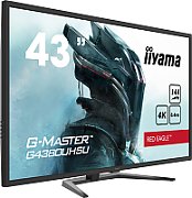 Monitor 42.5 inch LED IIyama G-Master G4380UHSU-B1 3840 x 2160 pixeli, 144 Hz, 0.4 ms, Negru