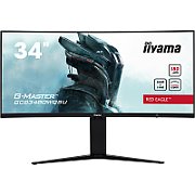 Monitor 34 inch LED IIyama G-Master Red Eagle GCB3480WQSU-B1 3440 x 1440 pixeli, 180 Hz, 0.4 ms, Negru