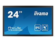 IIYAMA Monitor LED TF2438MSC-B1 TOUCH 23.8” 10pt Optical Bonded PCAP Open Frame 1920 x 1080 600cd 1000:1 5ms bonded PCAP HDMI DP USB landscape, portrait, face-up