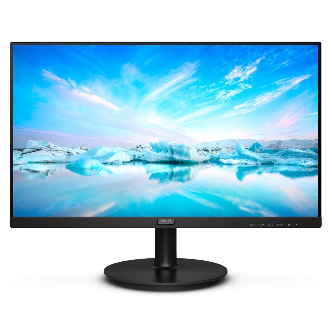 Monitor 23.8 inch LED Philips 241V8LAB 1920 X 1080 pixeli, 75 Hz, 4 ms, Negru