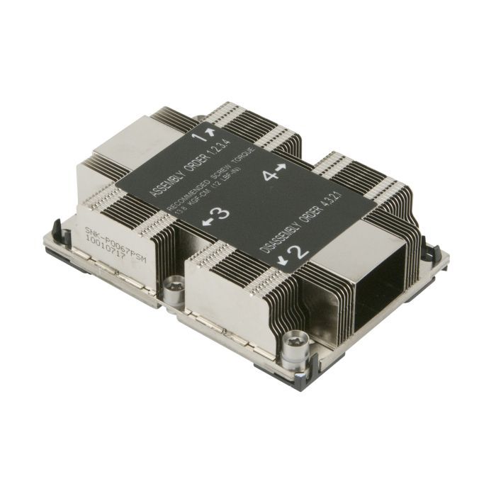 Supermicro 1U PASSIVE CPU HEATSINK Procesor Disipator termic/Radiator