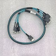 Y Intel Cable Kit 2U 1x MCIO to 2x SlimSAS (straight/16xSSD/HDD)/Backplane rechts und links 1x SFF-TA-1016 to 2x SFF-8654 8i